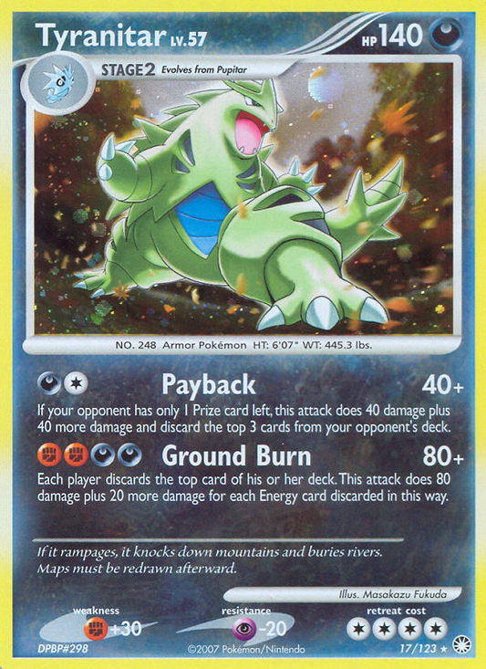 Tyranitar - 17/123 Mysterious Treasures