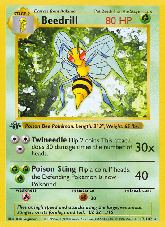 Beedrill - 17/102 Base