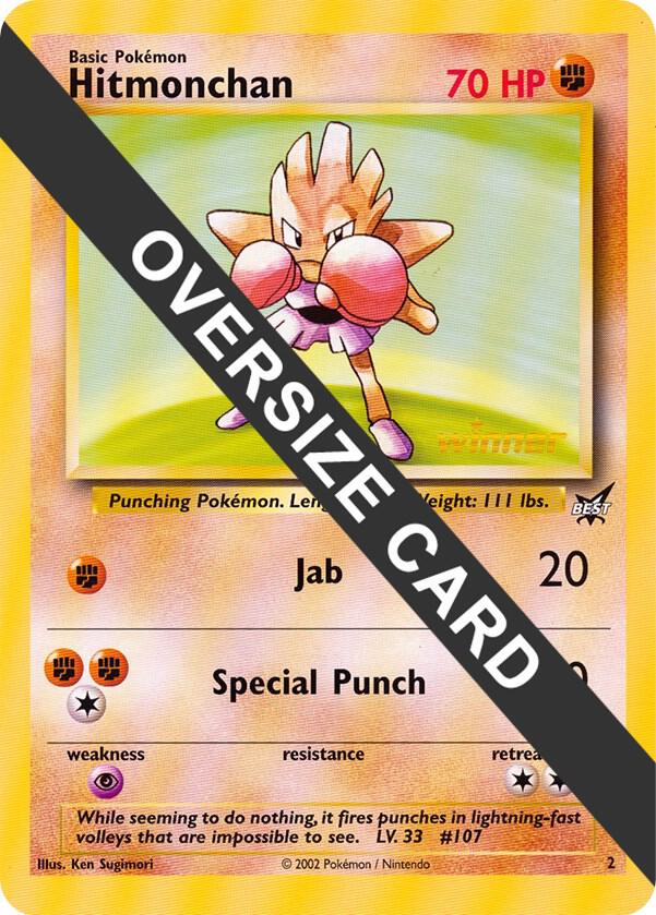 Hitmonchan - 2 (Best of Game 2 Promo) [Jumbo Cards] 002