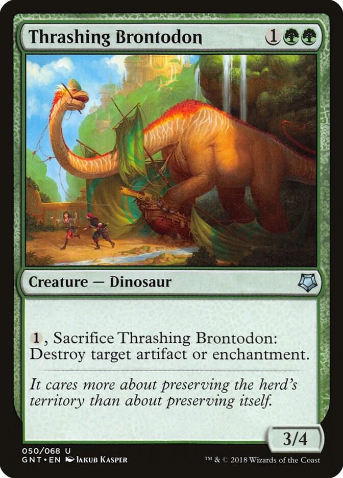 Thrashing Brontodon [Magic Game Night] 50