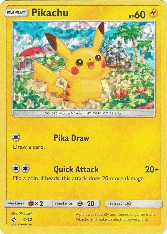 Pikachu - 4/12 [McDonald's Promos 2018] 004/012