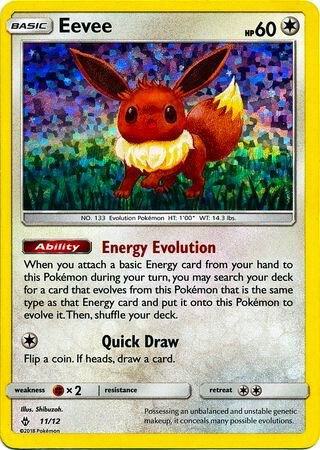 Eevee - 11/12 [McDonald's Promos 2018] 011/012