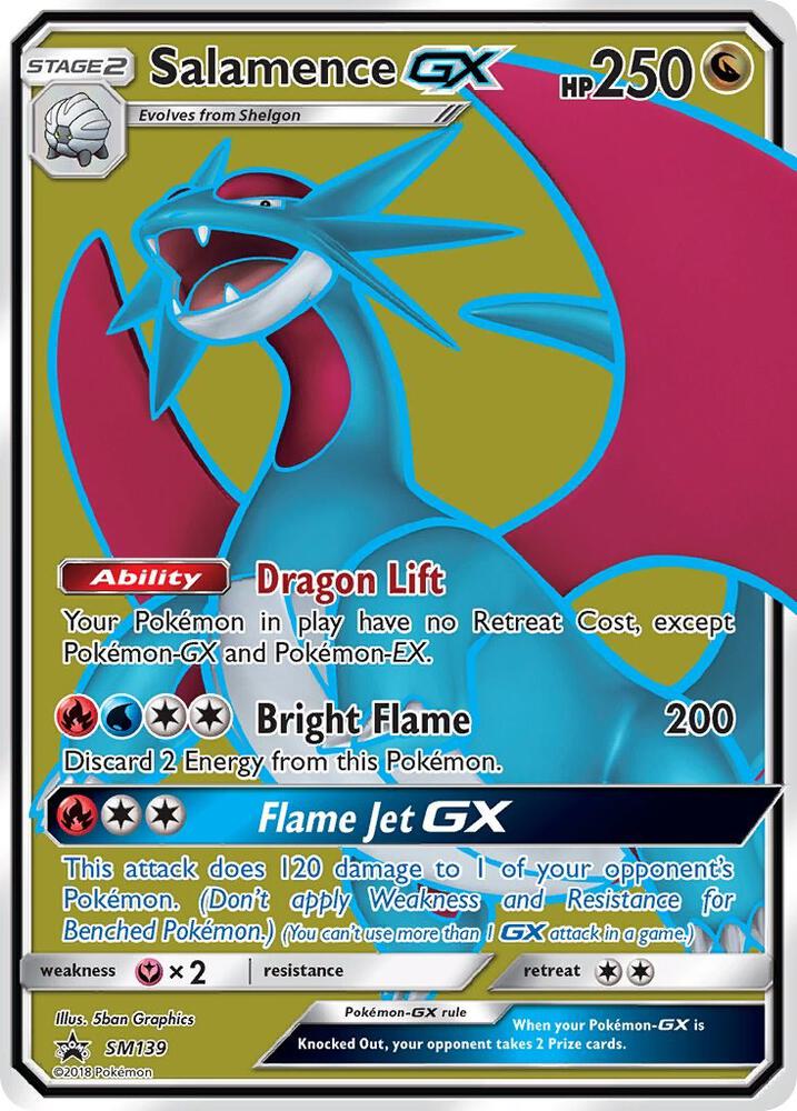 Salamence GX - SM139 [SM Promos] SM139