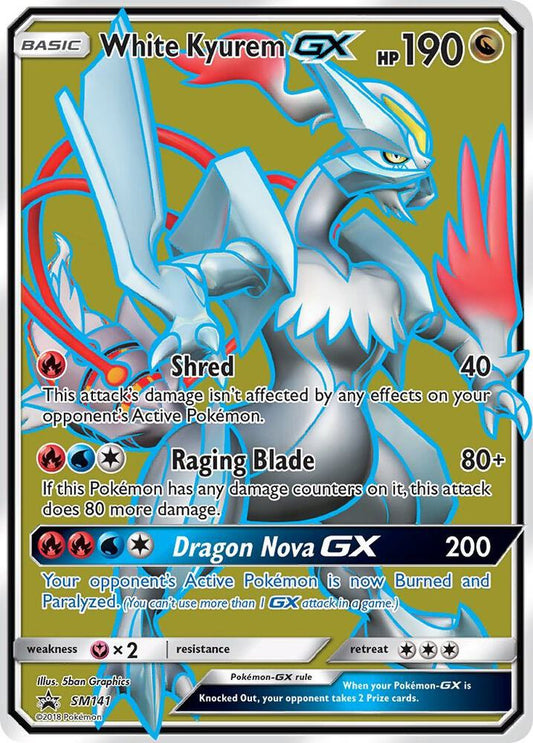 White Kyurem GX - SM141 [SM Promos] SM141