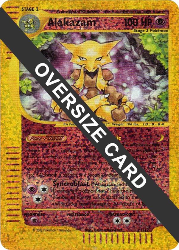 Alakazam - 1/12 (Box Topper) [Jumbo Cards] 001/012