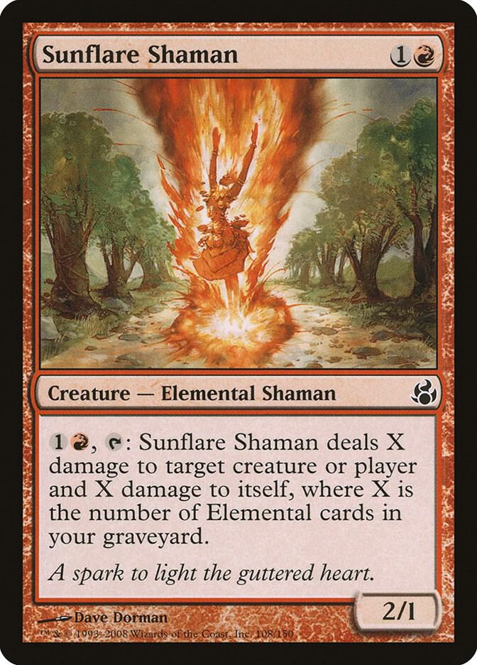 Sunflare Shaman [Morningtide] 108