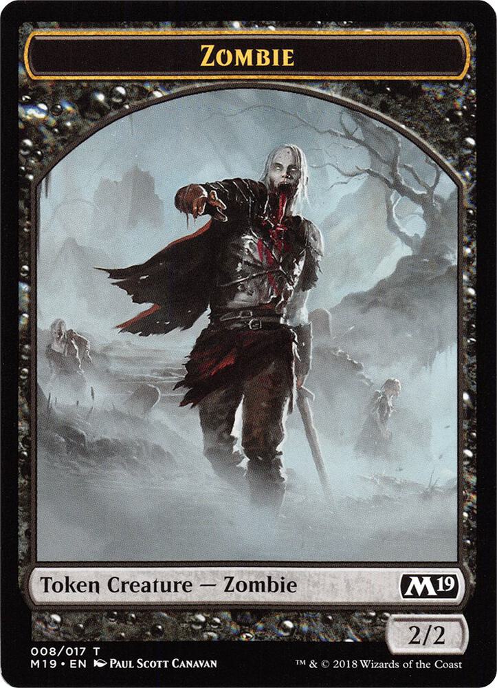 Zombie // Goblin Double-Sided Token (Game Night) [Core Set 2019] 8 // 11