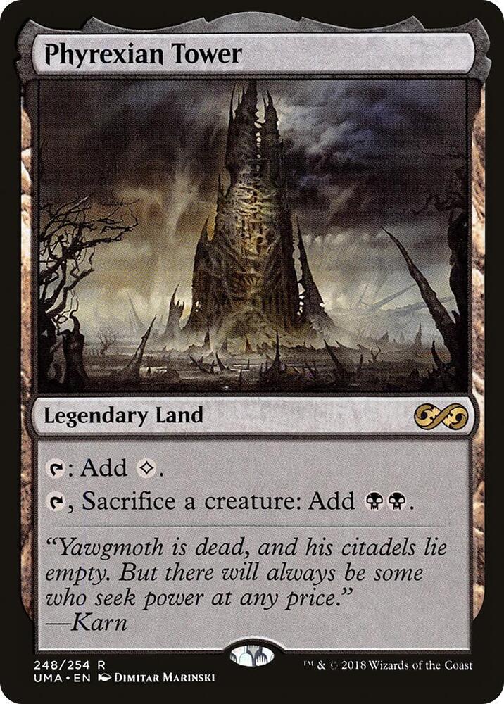 Phyrexian Tower [Ultimate Masters] 248