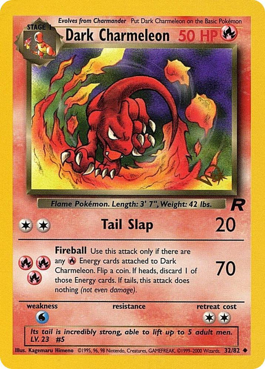 Dark Charmeleon [W Stamped] [WoTC Promo] 32/82