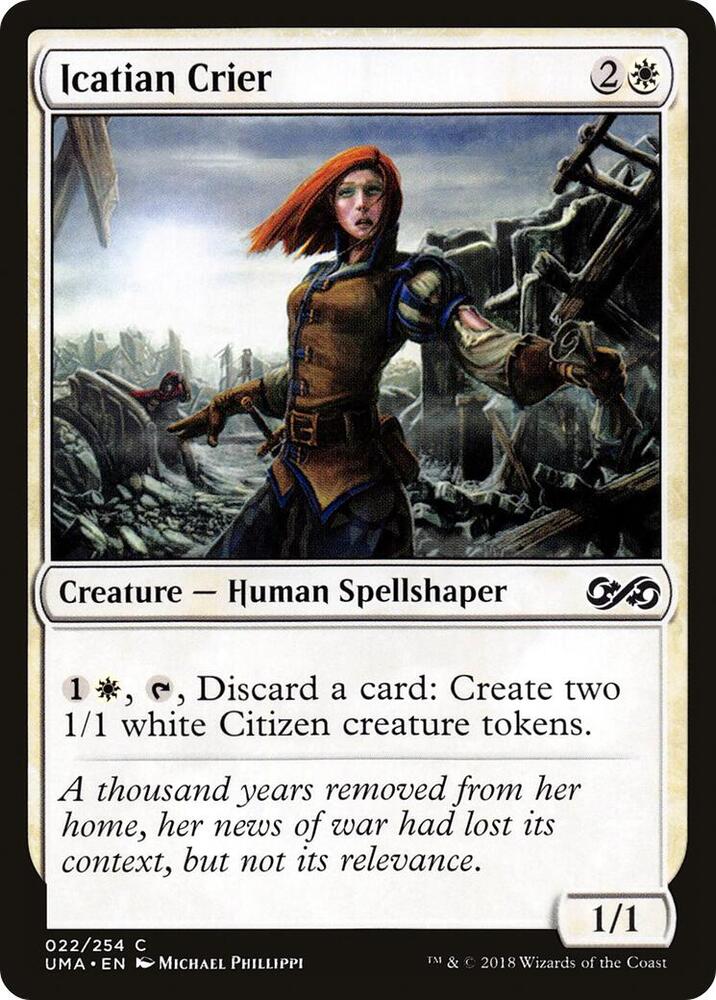 Icatian Crier [Ultimate Masters] 22
