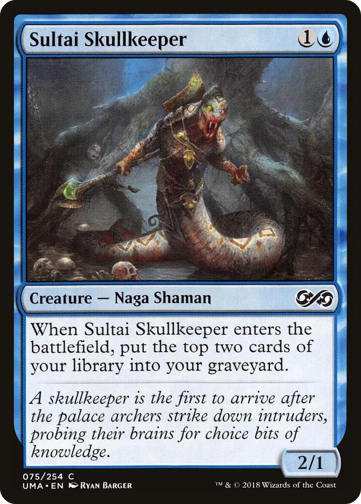 Sultai Skullkeeper [Ultimate Masters] 75
