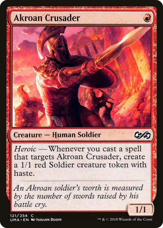Akroan Crusader [Ultimate Masters] 121