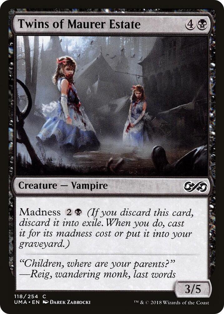 Twins of Maurer Estate [Ultimate Masters] 118