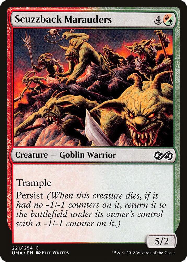 Scuzzback Marauders [Ultimate Masters] 221