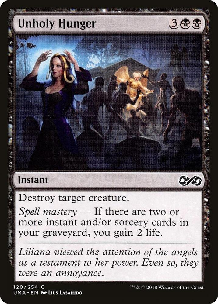 Unholy Hunger [Ultimate Masters] 120