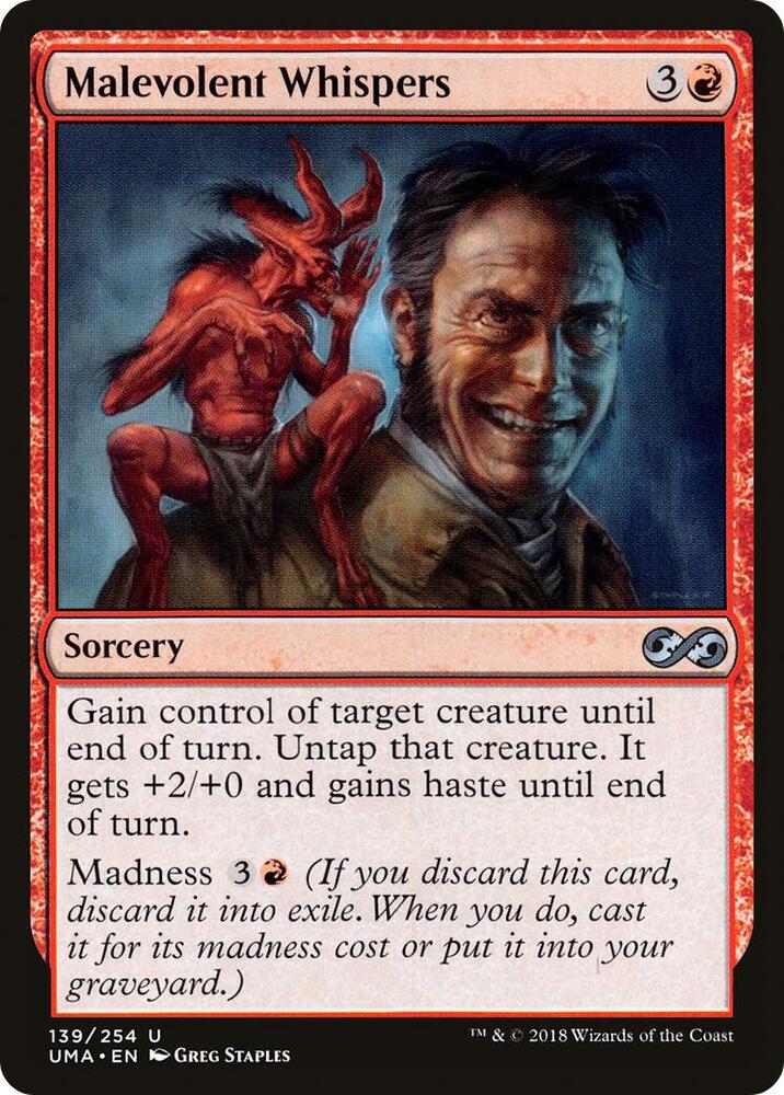 Malevolent Whispers [Ultimate Masters] 139