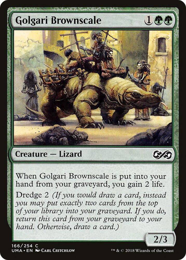 Golgari Brownscale [Ultimate Masters] 166