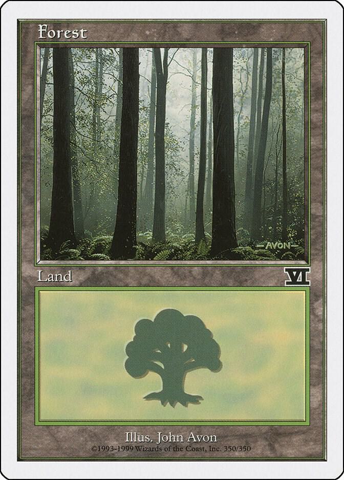Forest (350) [Classic Sixth Edition] 350