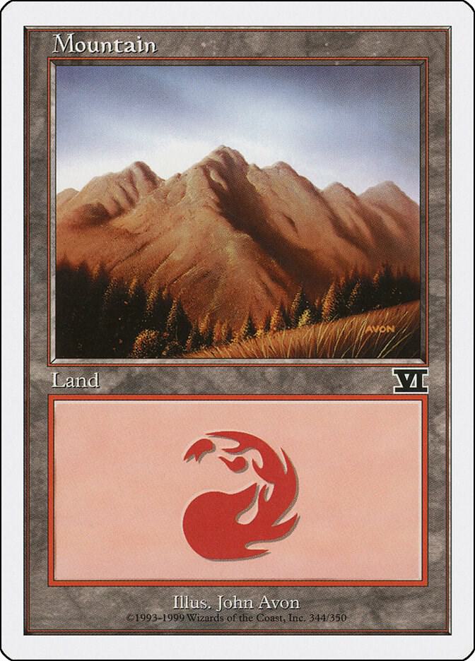 Mountain (344) [Classic Sixth Edition] 344