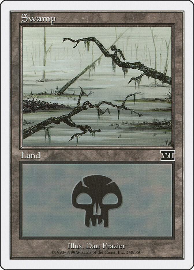 Swamp (340) [Classic Sixth Edition] 340
