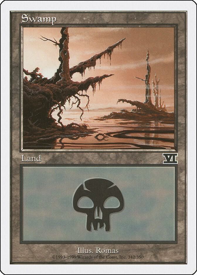Swamp (342) [Classic Sixth Edition] 342