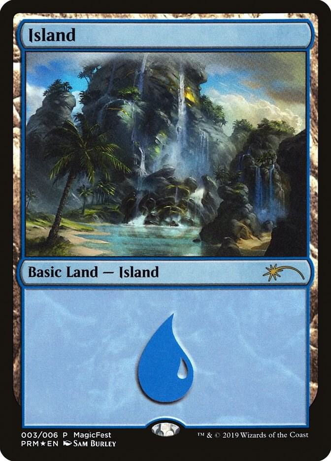 Island (2019) [MagicFest Cards] 3