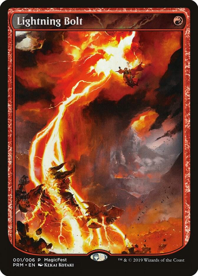 Lightning Bolt [MagicFest Cards] 1