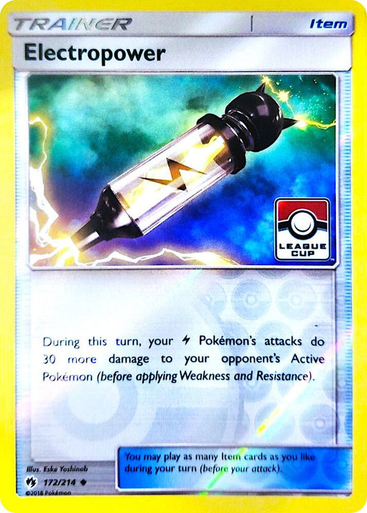 Electropower - 172/214 (League Cup) [League & Championship Cards] 172/214