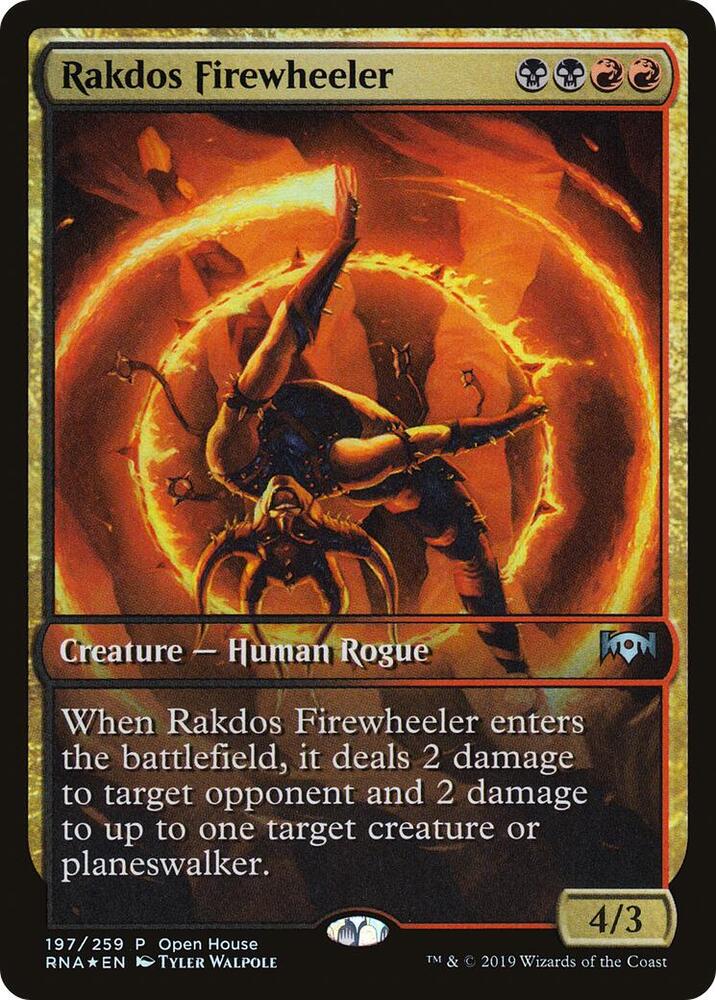 Rakdos Firewheeler [Open House Promos] 197