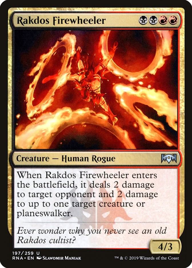 Rakdos Firewheeler [Ravnica Allegiance] 197
