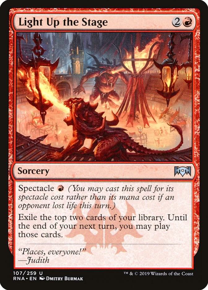 Light Up the Stage [Ravnica Allegiance] 107