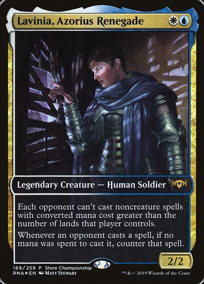 Lavinia, Azorius Renegade [Game Day & Store Championship Promos] 189