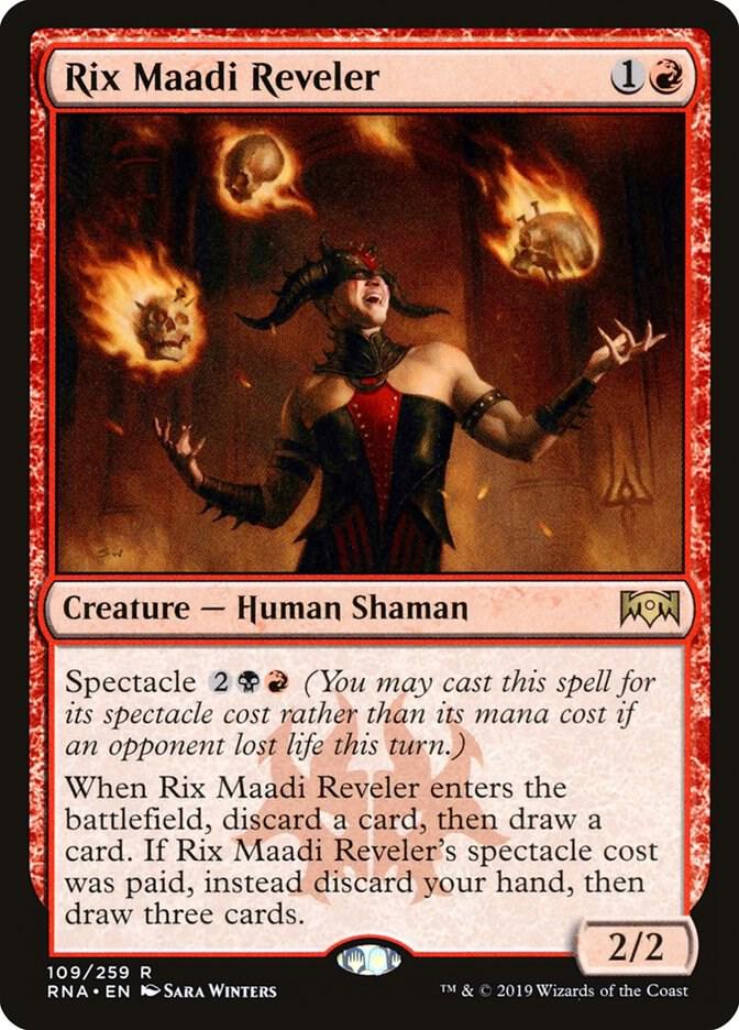 Rix Maadi Reveler [Ravnica Allegiance] 109