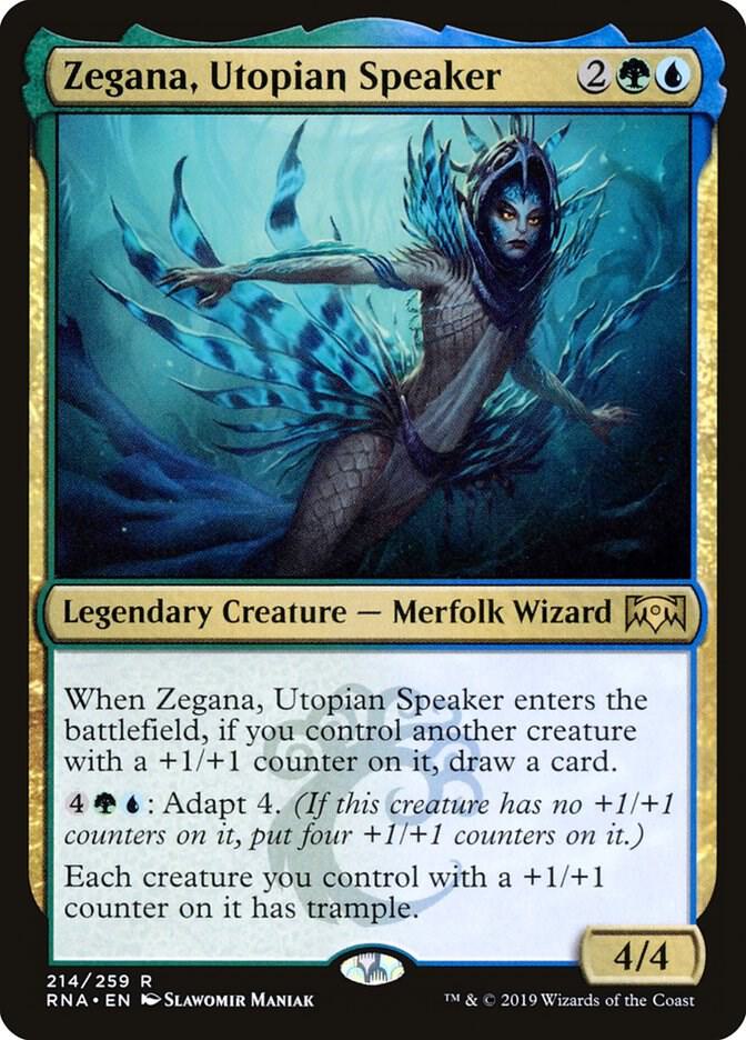Zegana, Utopian Speaker [Ravnica Allegiance] 214