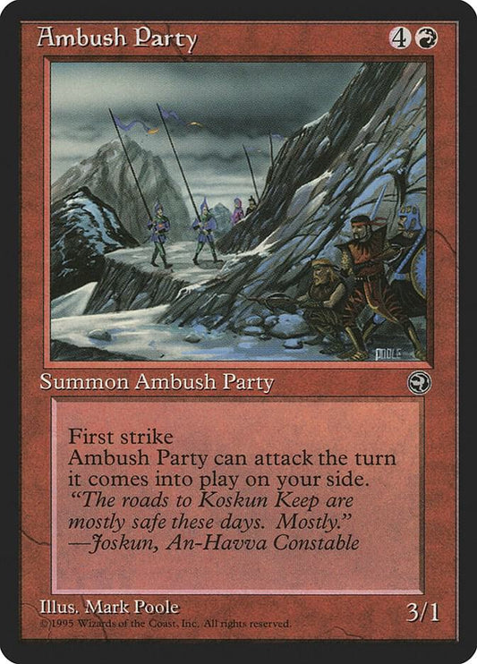 Ambush Party [Version 2] [Homelands] 80