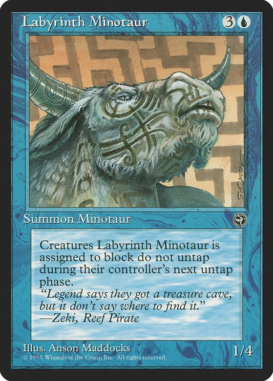 Labyrinth Minotaur [Version 2] [Homelands] 30