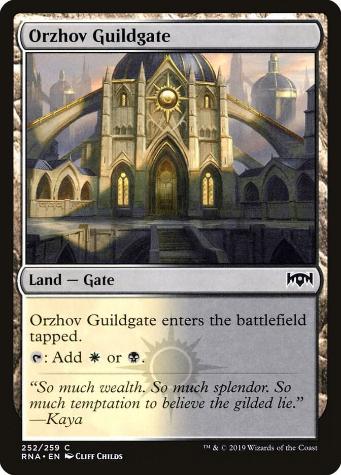 Orzhov Guildgate (252) [Ravnica Allegiance] 252