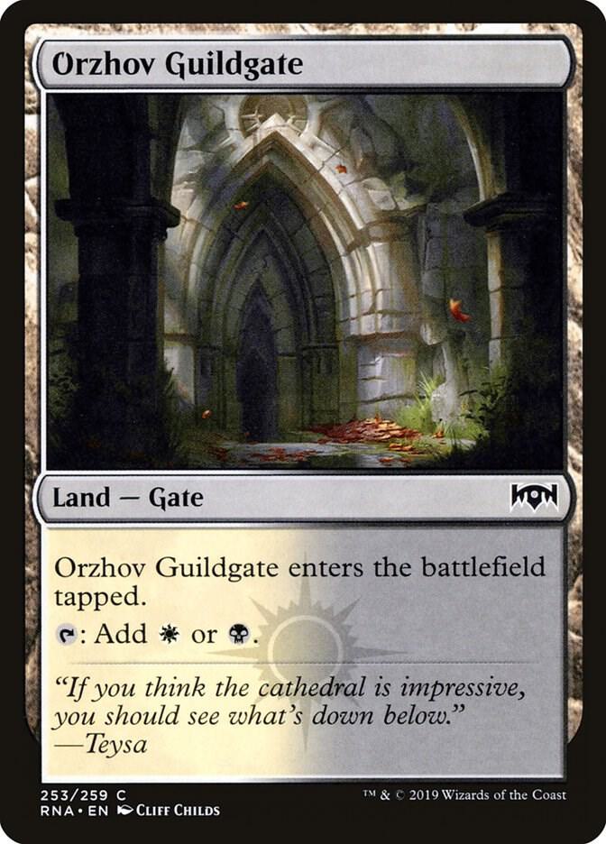 Orzhov Guildgate (253) [Ravnica Allegiance] 253