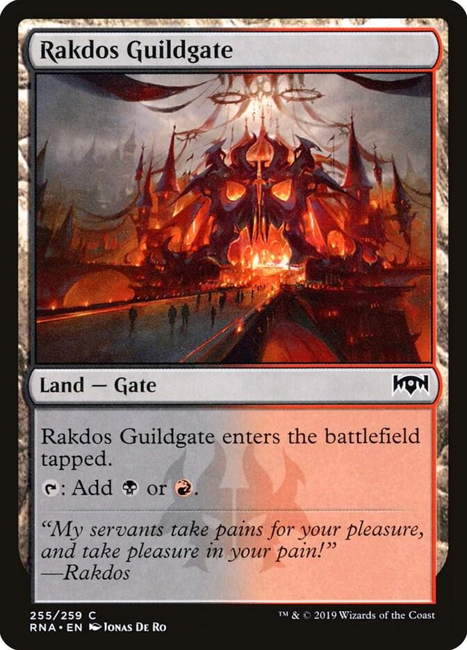Rakdos Guildgate (255) [Ravnica Allegiance] 255