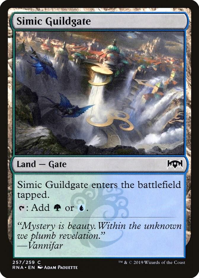 Simic Guildgate (257) [Ravnica Allegiance] 257