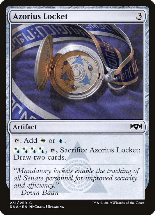 Azorius Locket [Ravnica Allegiance] 231