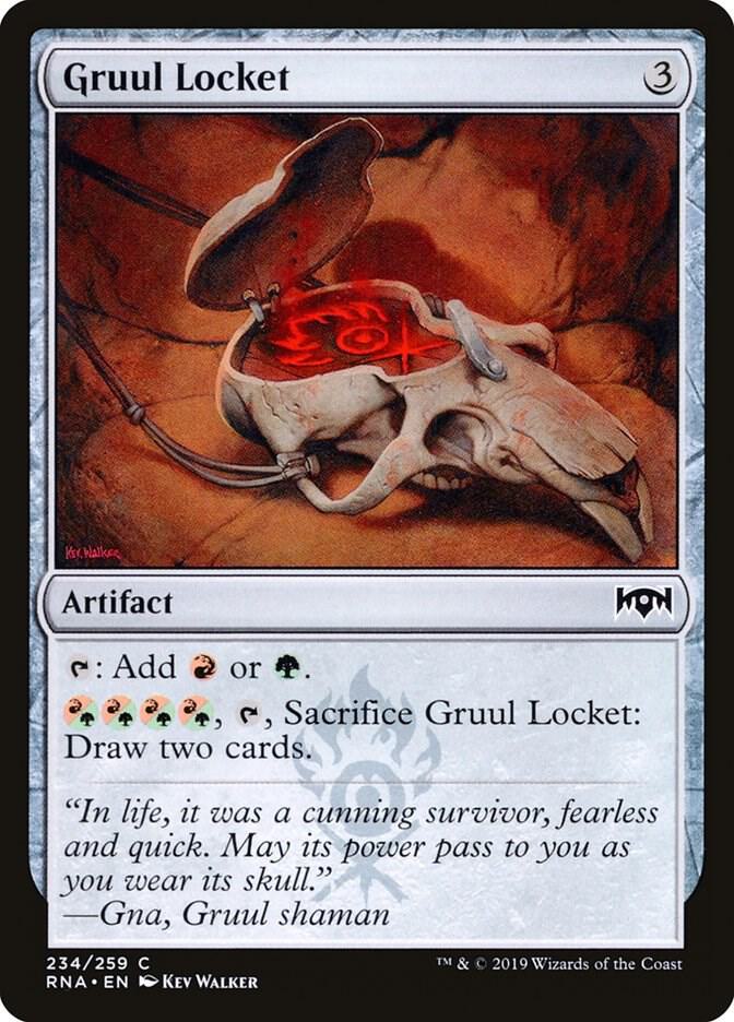 Gruul Locket [Ravnica Allegiance] 234