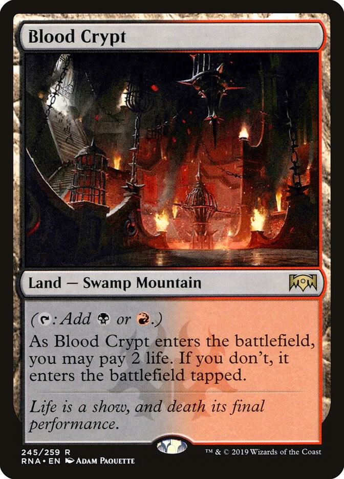 Blood Crypt [Ravnica Allegiance] 245