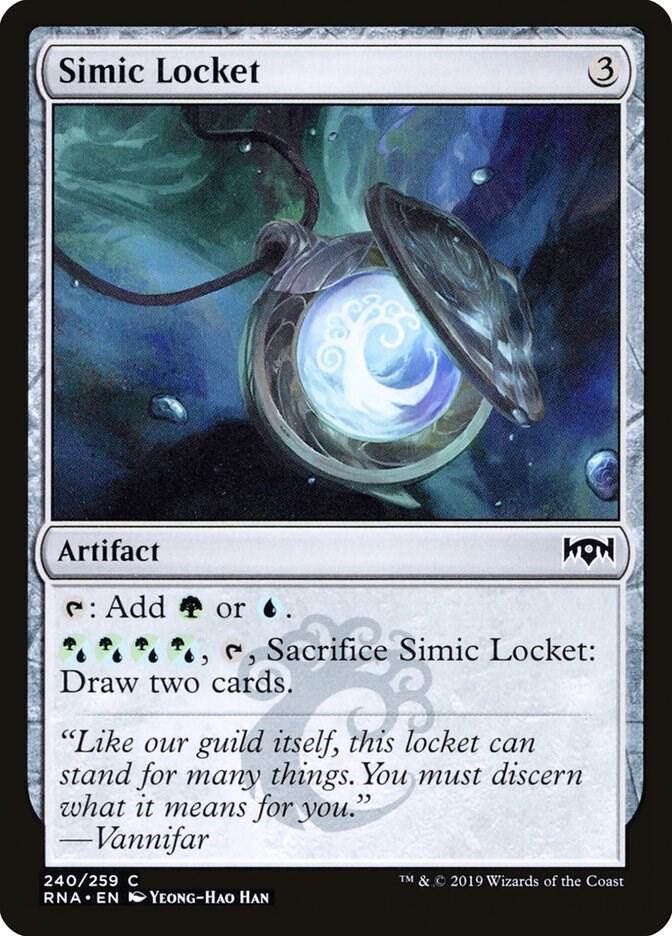 Simic Locket [Ravnica Allegiance] 240