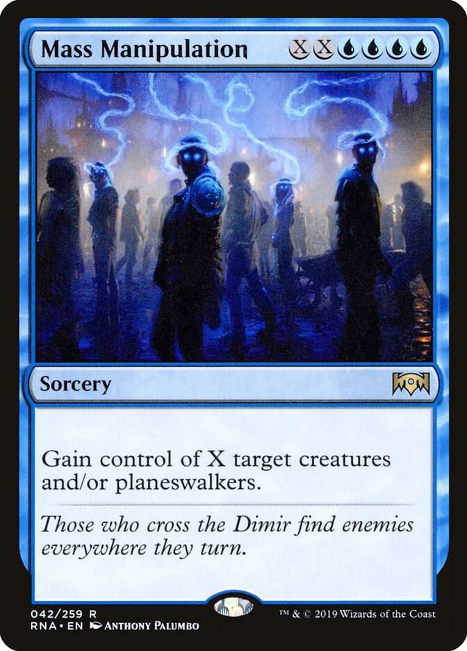 Mass Manipulation [Ravnica Allegiance] 42
