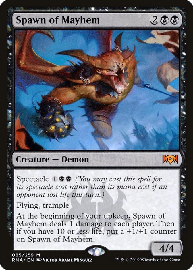 Spawn of Mayhem [Ravnica Allegiance] 85