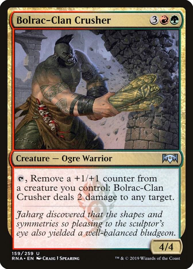 Bolrac-Clan Crusher [Ravnica Allegiance] 159