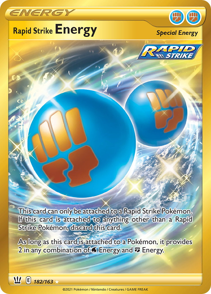 Rapid Strike Energy - 182/163 Battle Styles