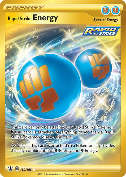 Rapid Strike Energy - 182/163 Battle Styles