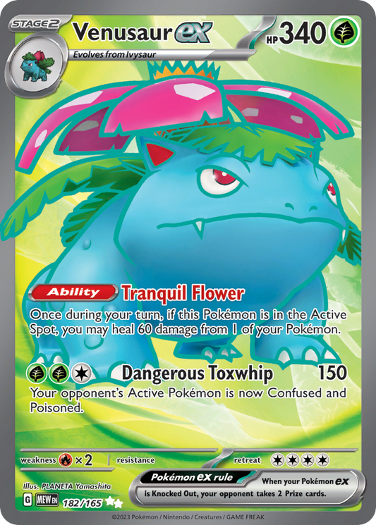 Venusaur ex - 182/165 151